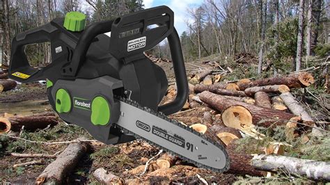 Florabest Cordless Chainsaw 40V HTA FKTSA 40-LI A1 Testing - YouTube