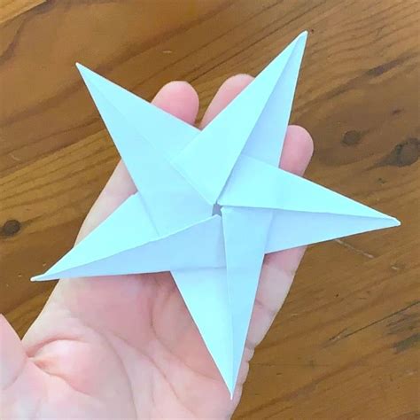 Flat Origami Star