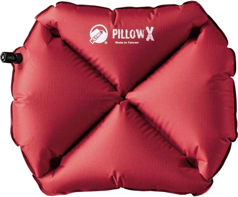 Klymit Pillow X Inflatable Camping & Travel Pillow, Red/Gray: Amazon.ca ...