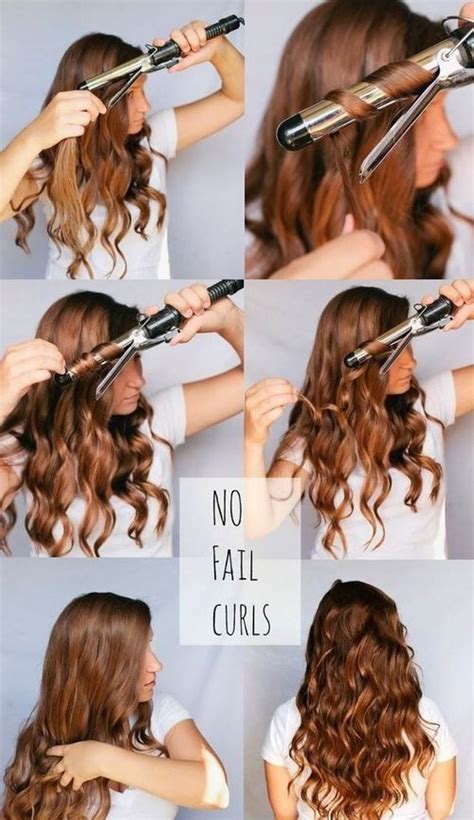 Perfect How To Curl Your Hair For Beginners With A Curling Iron For ...