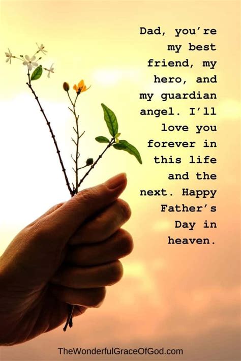 23 Sweetest Father in Heaven Father's Day Quotes – Motivation for Mom