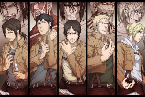 Anime Attack On Titan Characters : Here is every attack on titan ...