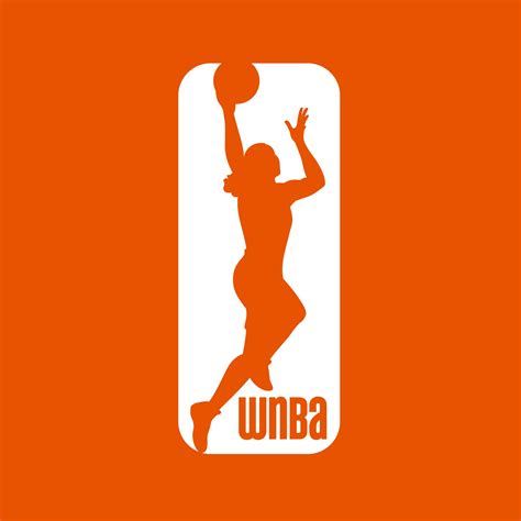 New WNBA logo on orange | Wnba, Love and basketball, I love basketball