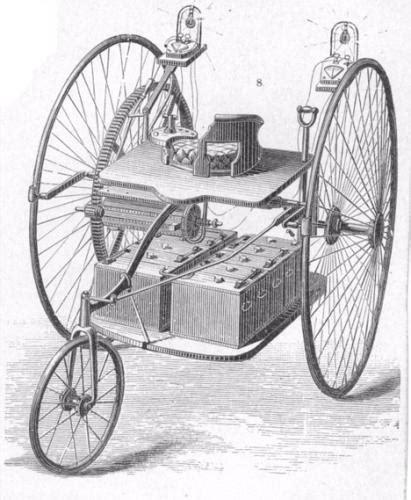 (1832) First electric car invented