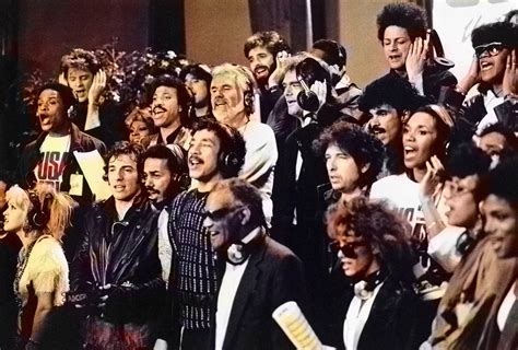 Recording of We Are the World,1985 : r/OldSchoolCool