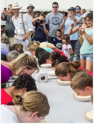 pie eating contest - Ludwig's Corner Horse Show and Country Fair