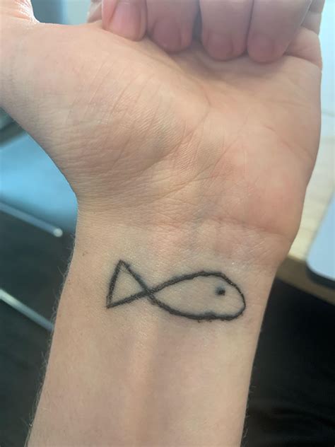 Got a dumb fish tattoo because I’m dumb. I have been made aware of ...