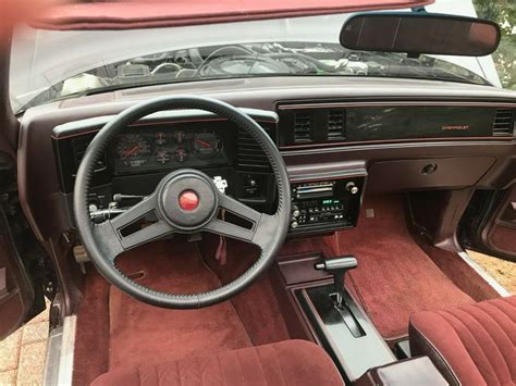 1986 Monte Carlo Ss Interior