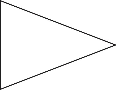 Triangle Template For Banner