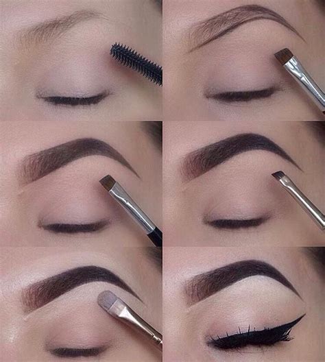 Easy Step-by-step Eyebrows Tutorial!!! | Easy eye makeup tutorial ...