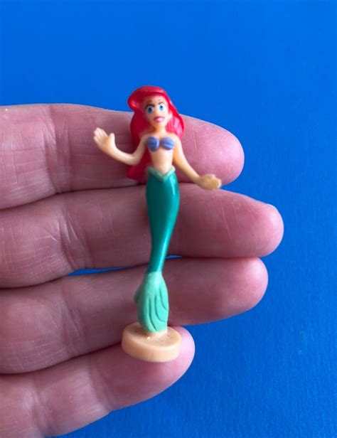 POLLY POCKET 1990'S DISNEY the Little Mermaid Ariel Mini Figure W ...