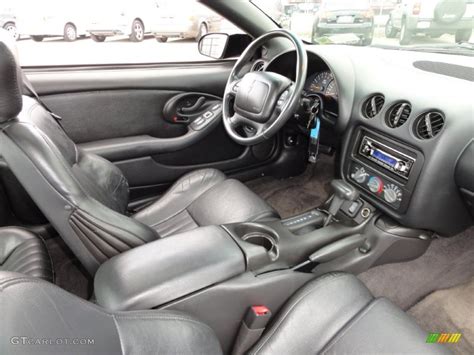 Ebony Black Interior 2002 Pontiac Firebird Trans Am Coupe Photo ...