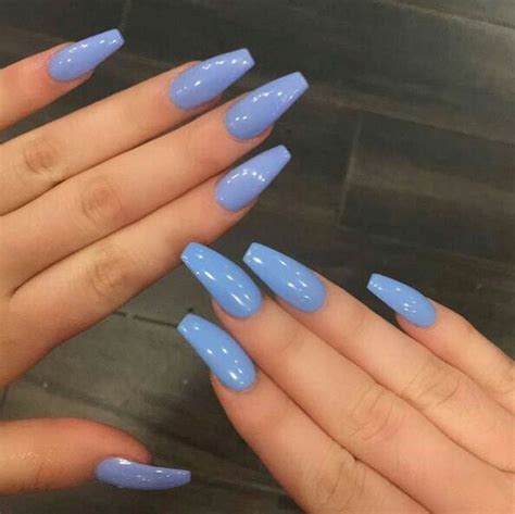 Pin by Sierra on Claws. | Blue acrylic nails, Best acrylic nails ...