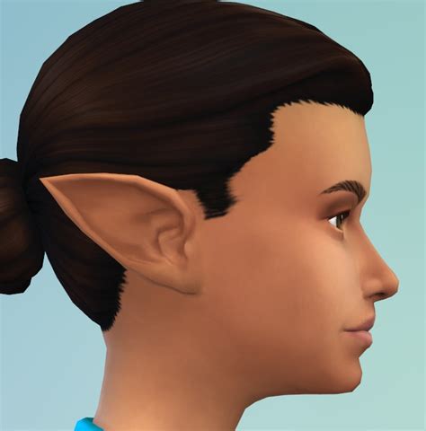 Mod The Sims - Pointed Ears as CAS Sliders - updated 6/15/2022