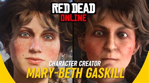 MARY-BETH GASKILL: Character Creator (Ladies Week) RDR2 - YouTube