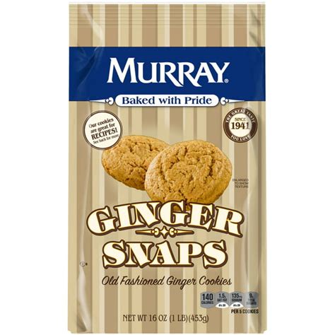 Murray Old Fashioned Ginger Snaps Cookies 16 oz - Walmart.com - Walmart.com