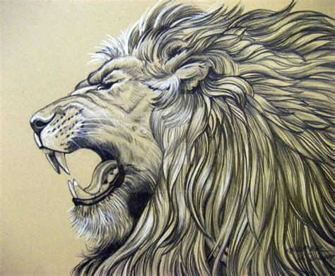 Roaring Lion by HouseofChabrier on DeviantArt