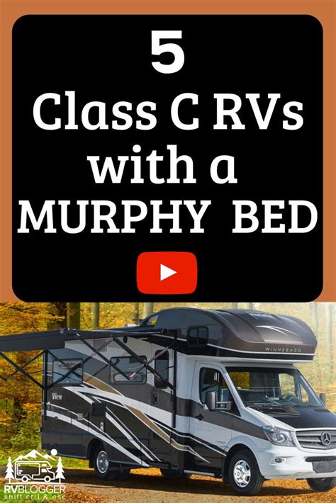 5 Class C RV's Under 25 Feet with a Murphy Bed | Class c rv, Murphy bed ...