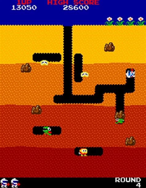 Dig Dug Arcade Screens and Art Gallery - Cubed3