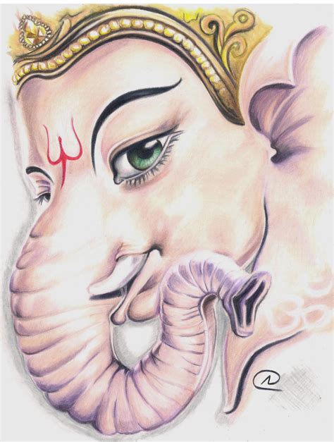 Ganesha Drawing Images at GetDrawings | Free download