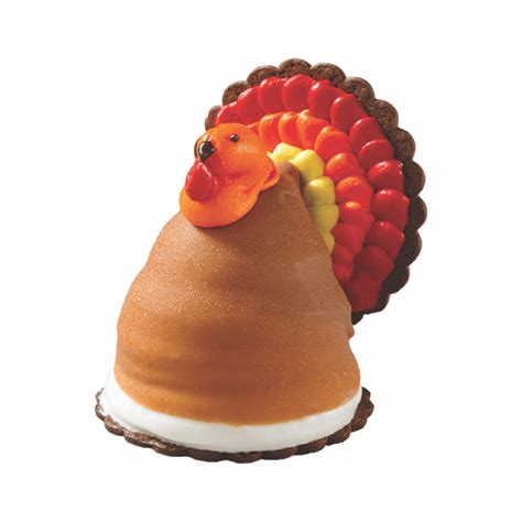 Turkey (Thanksgiving) Ice Cream Novelty: Lil Gobblers