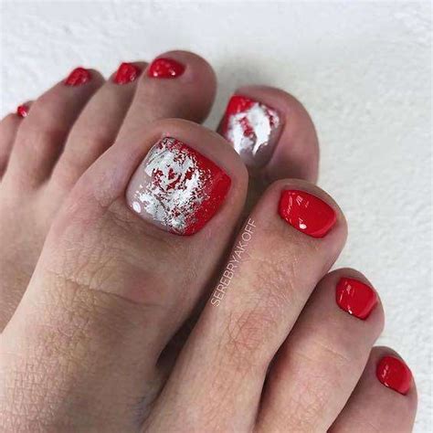 30+ Amazing Red Toe Nail Ideas You Need to Try