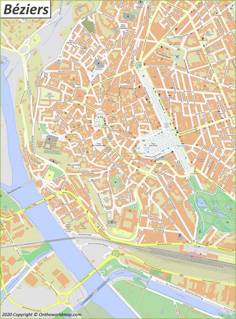 Béziers Maps | France | Discover Béziers with Detailed Maps