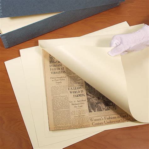 Newspaper Collection Archival Storage | Acid-free boxes, folders and s