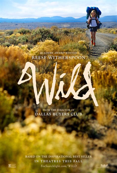 The poster for the movie 'Wild' starring Reese Witherspoon was just ...