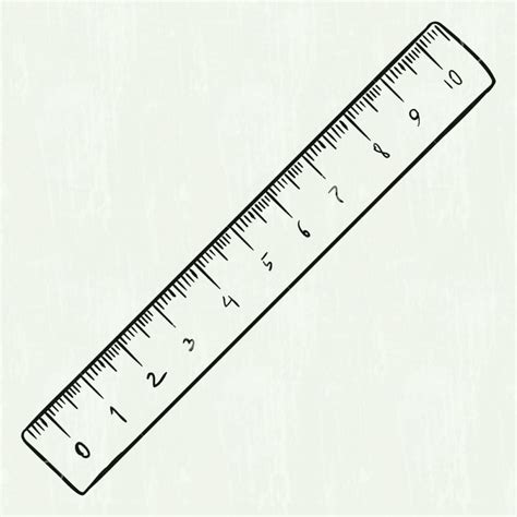 12 inch ruler clipart black and white | chart and template corner ...