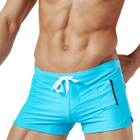 Mens Swimwear Swim Shorts Trunks Beach Board Shorts Swimming Short ...