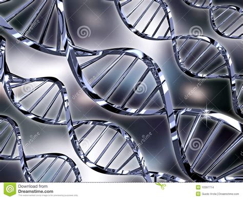 DNA helixes stock illustration. Illustration of clone - 10397714