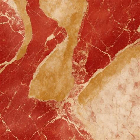 Premium AI Image | Red and Gold marble texture for tile wallpaper ...