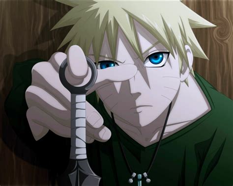 Naruto holding black kunai HD wallpaper | Wallpaper Flare