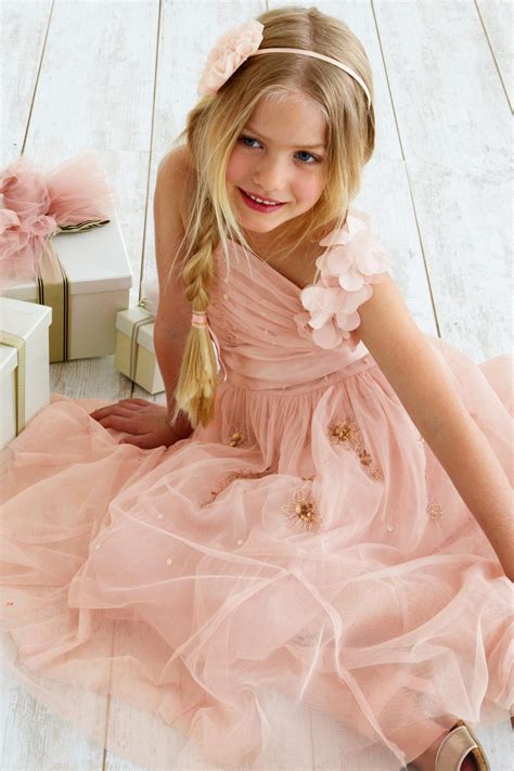 Buy Pink Occasion Dress (3-14yrs) from the Next UK online shop | Blush ...