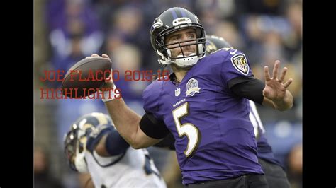 Joe Flacco 2015-16 Highlights - YouTube