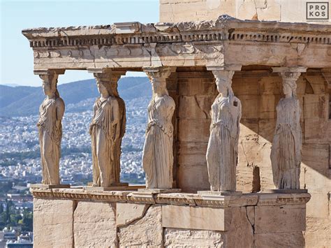 Porch of the Caryatids, Acropolis I - Fine Art Photo by Andrew Prokos