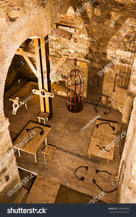 Holding Cell Medieval Prison Torture Instruments Stock Photo 109264868 ...