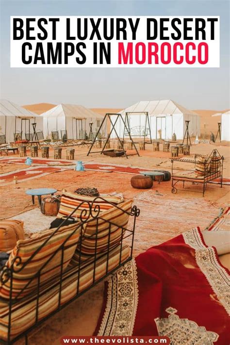 Morocco Desert Camping - 12 Best Agafay & Sahara Desert Luxury Camps