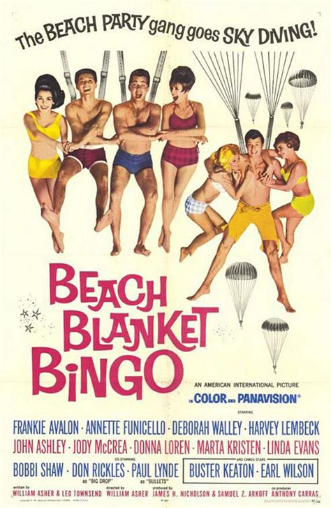 Beach Blanket Bingo (1965) Poster #1 - Trailer Addict