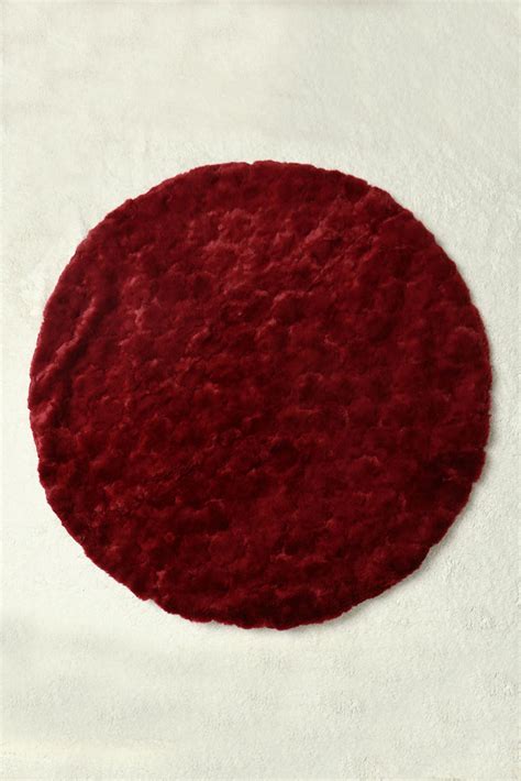 Faux Fur Nursery Round Rug – Tifl