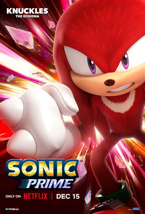 Sonic Prime Character Posters Reveal Series Release Date