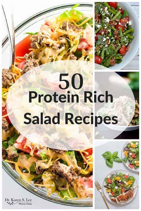 50 Protein Rich Salad Recipes - Dr. Karen S. Lee