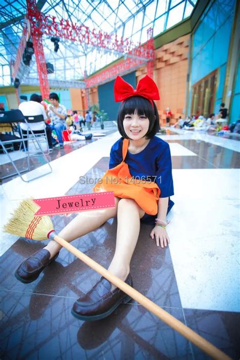 Janpan Anime Kiki's Delivery Service Kiki Dress Cosplay Costume dress ...