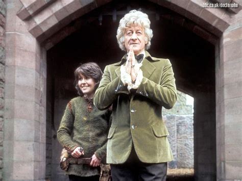 3rd doctor with Sarah Jane in The Time Warrior. This was Sarah Jane's ...