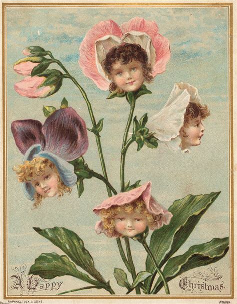 57 Victorian Christmas Cards That Are As Creepy As Those Times ...