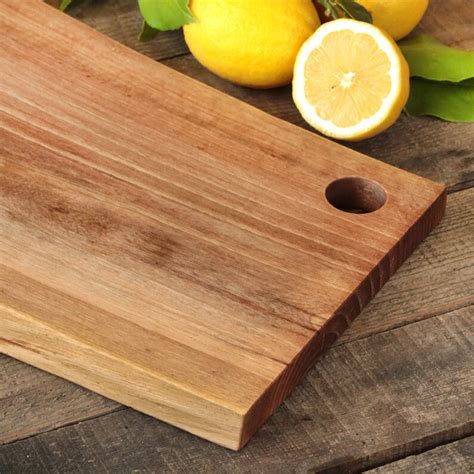 Walnut Wood Rustic Cutting Board With Handle - Etsy