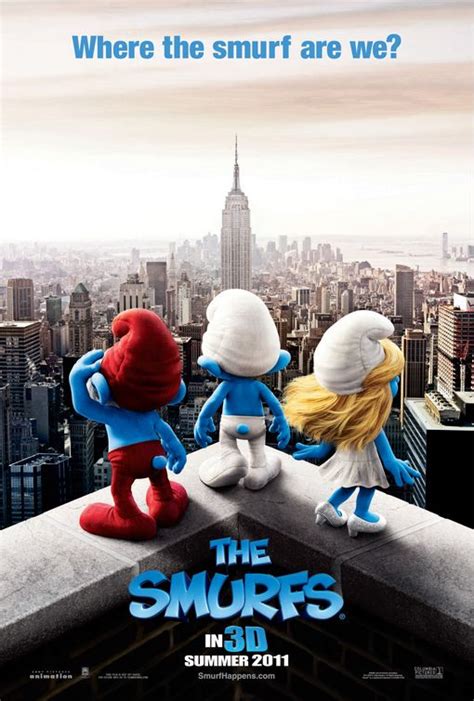 The Smurfs Movie Poster (#1 of 20) - IMP Awards