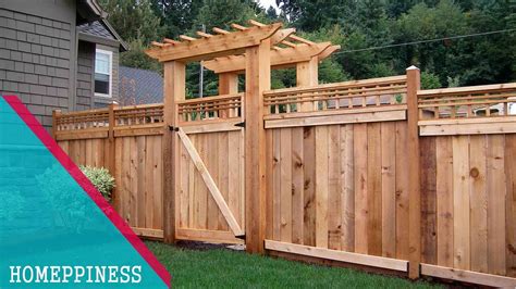 wood fence plans free - 24 Best DIY Fence Decor Ideas and Designs for ...