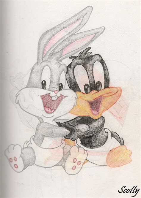 Bugs Bunny and Daffy Duck by scottyrae on DeviantArt